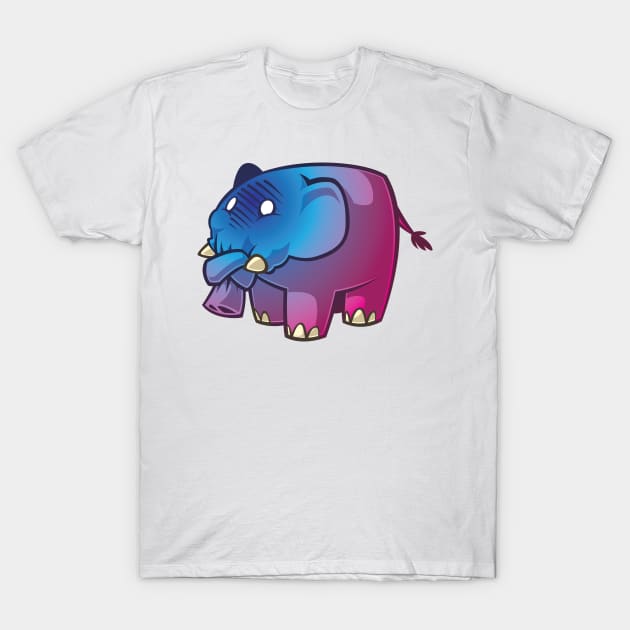 How To Shoot A Pink Elephant T-Shirt by obvian